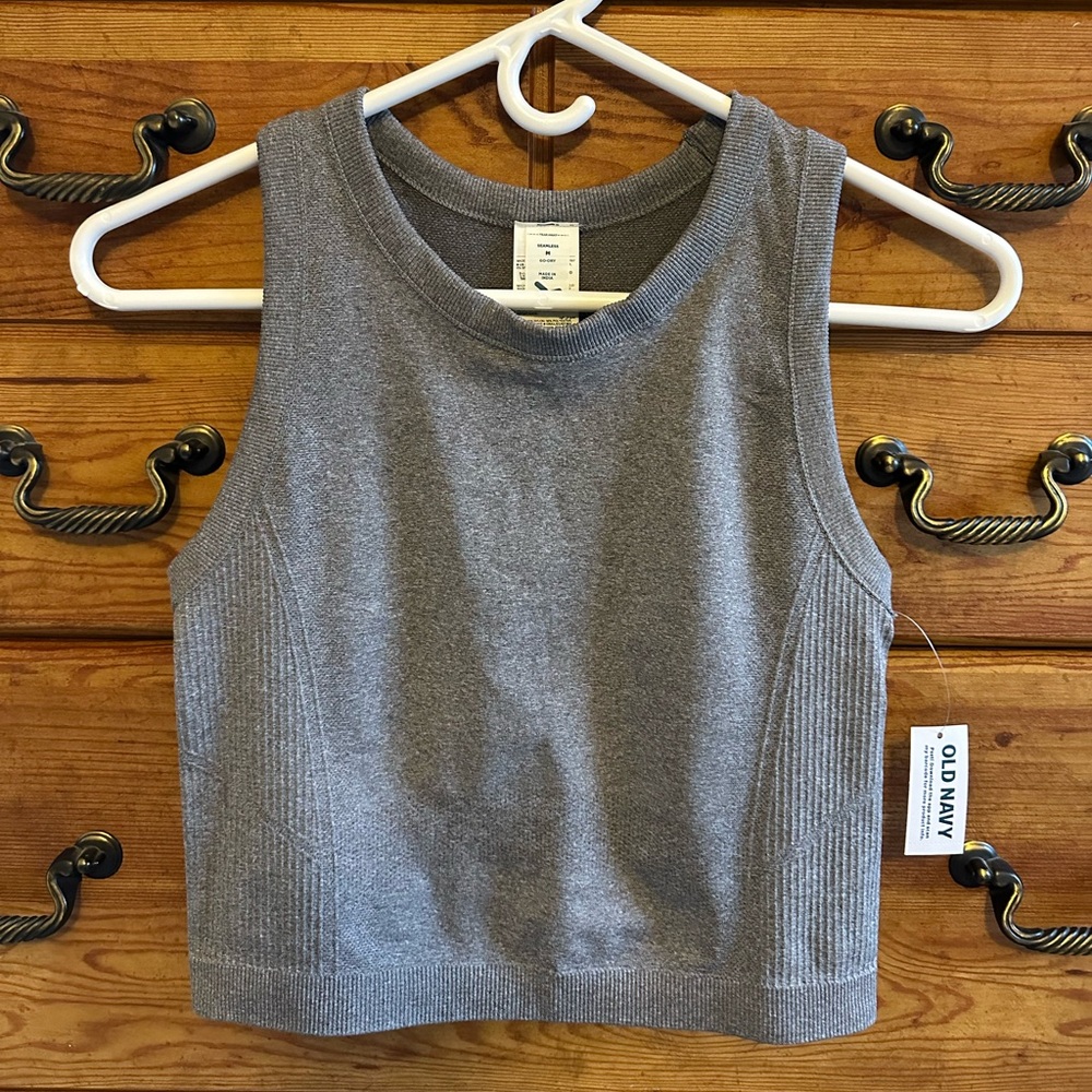 Old Navy seamless crop tank